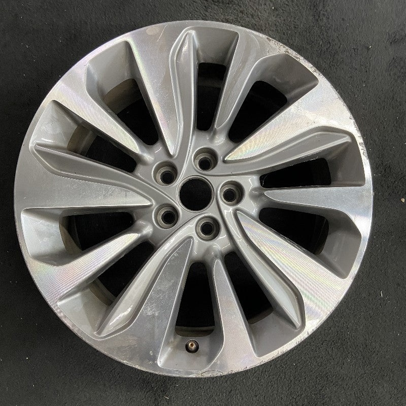 18″ ENCORE 17-18 18×7 aluminum 10 spoke gray inlay Original OEM Wheel Rim