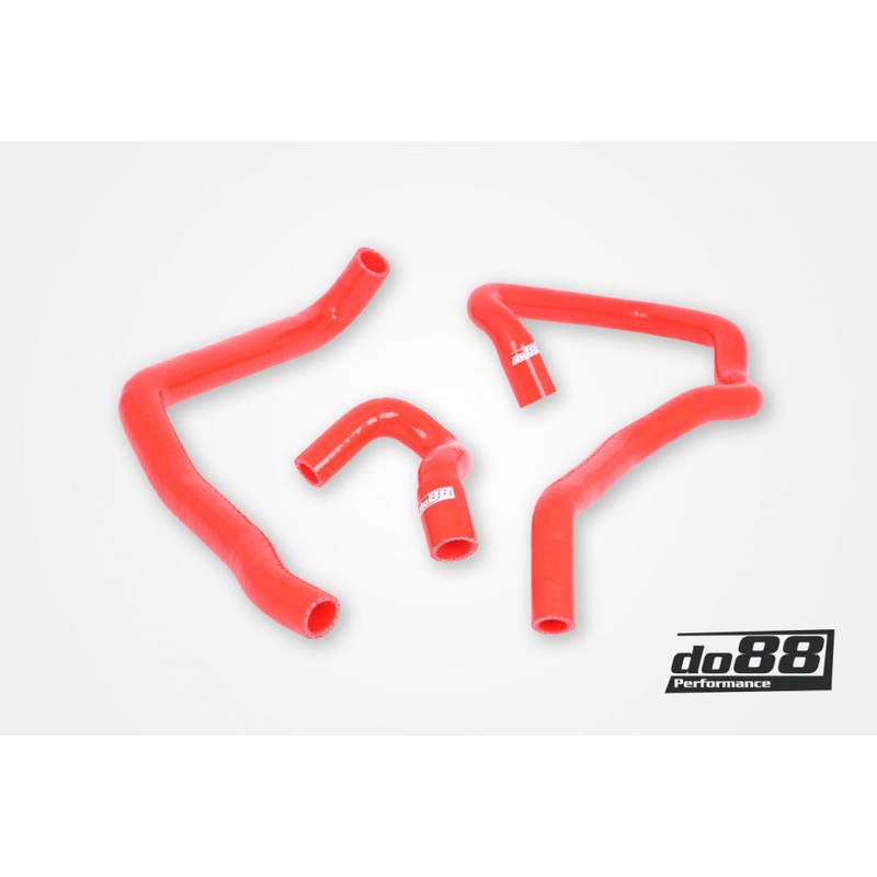 AUDI SEAT VW 2.0 TSI (MQB) Coolant hoses Remote Radiator (Right) Red
