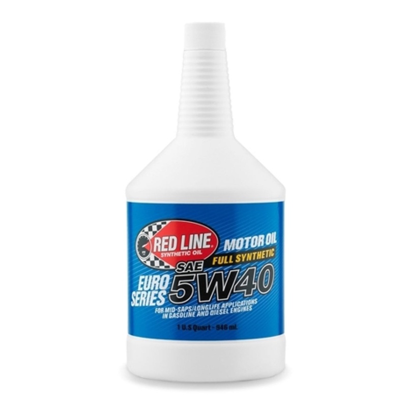 Red Line Euro-Series 5W40 Motor Oil – Quart