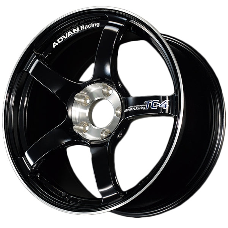 Advan TC-4 Special Edition Wheel – 18×9.5 +45 | 5×114.3 | Racing Gloss Black & Diamond Cut