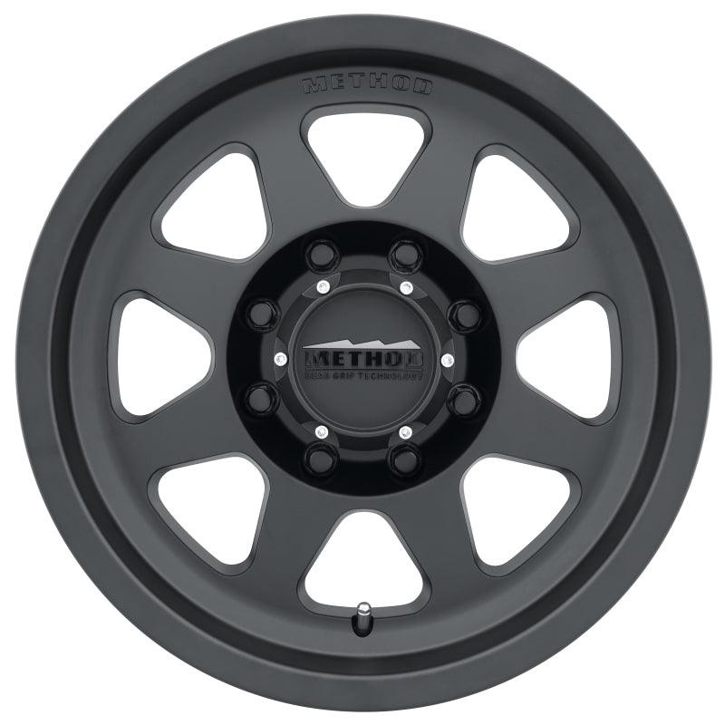 Method MR701 17×9 -12mm Offset 8×6.5 130.81mm CB Matte Black Wheel