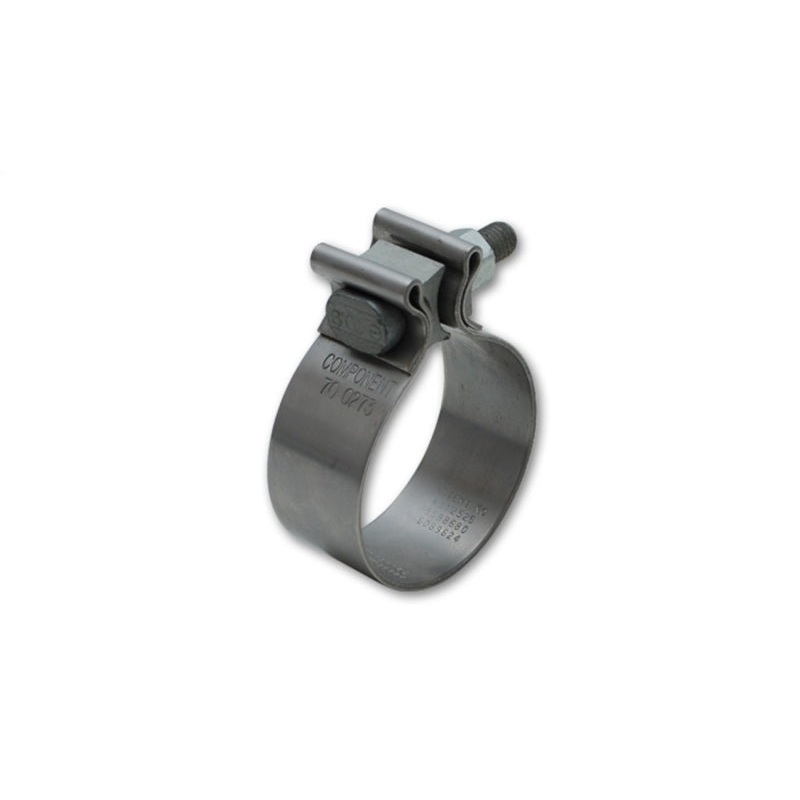 Vibrant SS Accuseal Exhaust Seal Clamp for 3in OD Tubing (1in wide band)