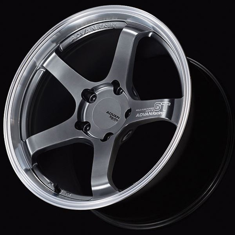 Advan GT Beyond Wheel – 18×9.5 +29 | 5×114.3 | Machining & Hyper Platinum Black