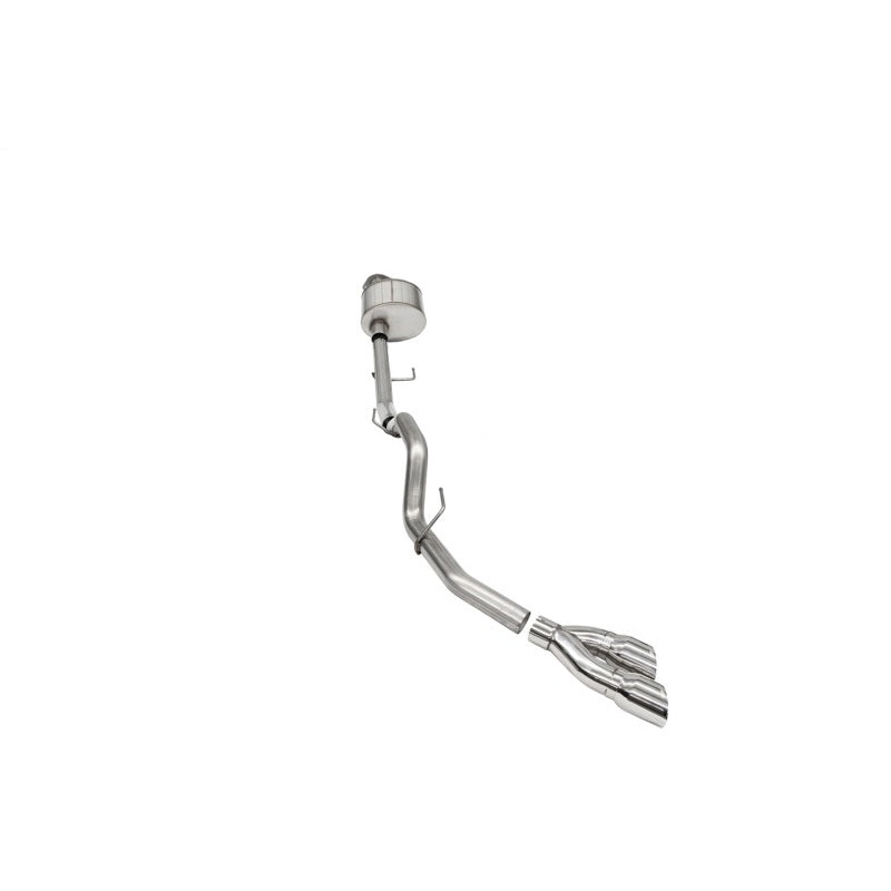 Corsa 2021-2025 Ford F-150 Regular Cab/6.5in Bed 5.0L V8 Xtreme Cat-Back Single Side Exit-Polished