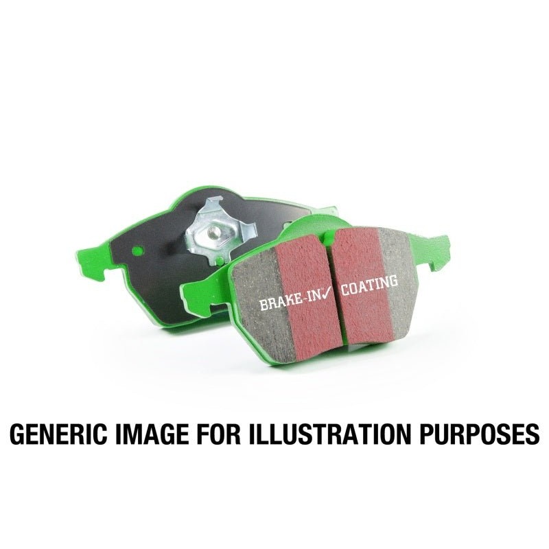 EBC 14+ Audi A3 1.8 Turbo (w/Electronic Parking Brake) Greenstuff Rear Brake Pads
