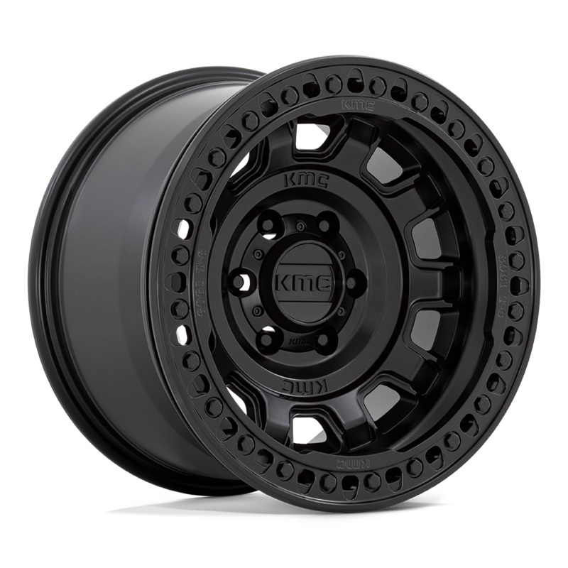 KMC Wheels KM236 Tank Beadlock 17″ 8×170 Satin Black