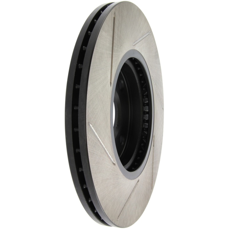 StopTech 2014 Ford Fiesta Left Front Disc Slotted Brake Rotor
