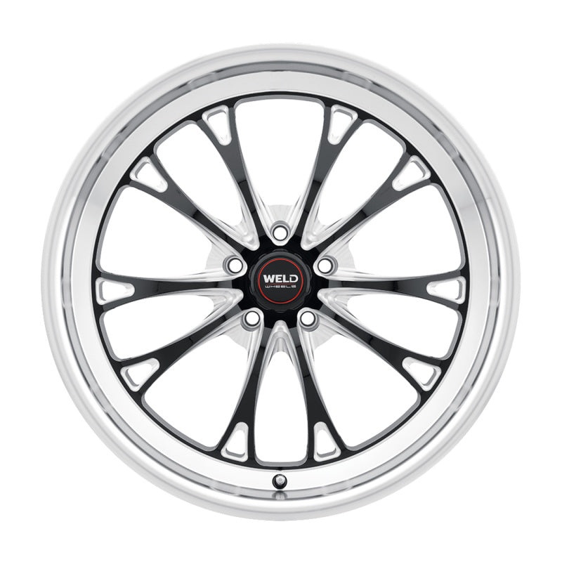Weld Belmont 20×10.5 / 5×127 BP / ET13 BS6.25 Gloss Black MIL DIA 78.1