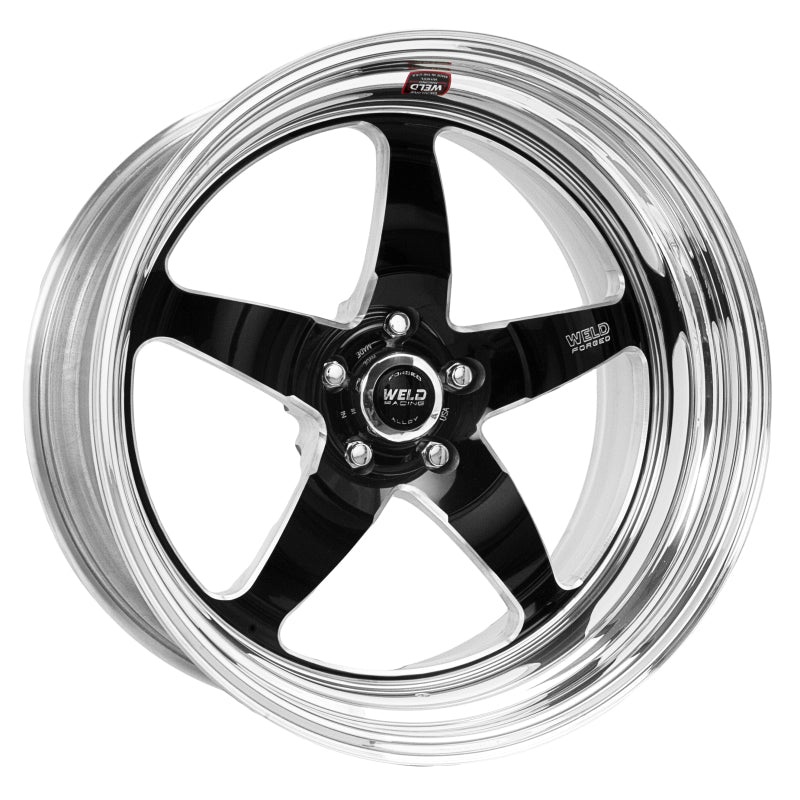 Weld S71 20×10.5 / 5x120mm BP / 7.8in. BS Black Wheel (High Pad) – Non-Beadlock
