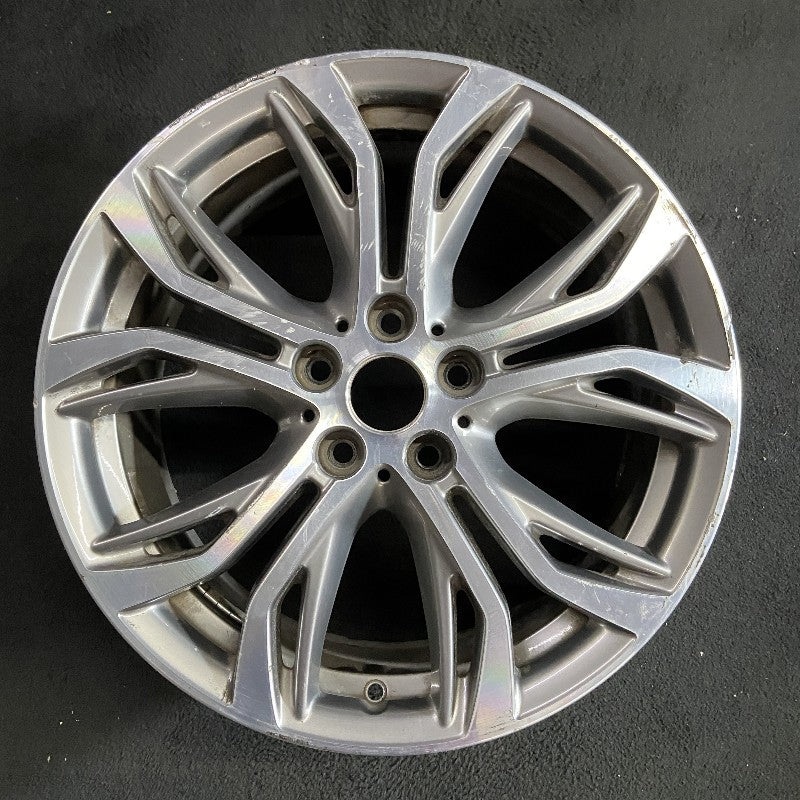 18″ BMW X1 16-17 18×7.5 alloy 5 spoke open Y spoke gray Original OEM Wheel Rim