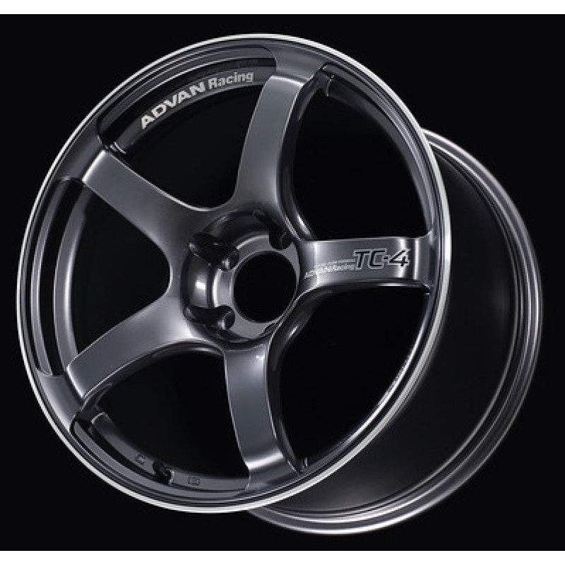 Advan TC4 16×7.0 +44 5-114.3 Racing Gunmetallic & Ring Wheel