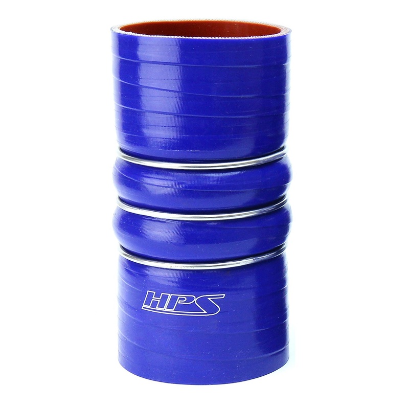 HPS 2″ ID 6″ Length, Silicone Charge Air CAC Hose Double Hump Coupler | Universal (CAC-200-COLD)