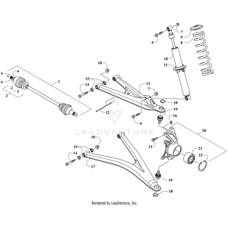 Spring, Suspension – Green By Arctic Cat