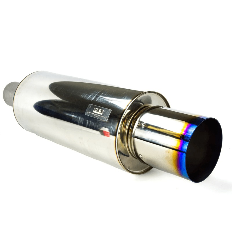 HKS Universal Stainless Hi Power 170mm Titanium Muffler