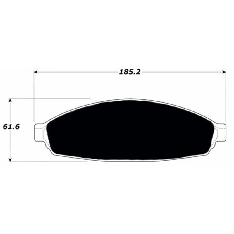 Porterfield Brake Pads for 2010 MERCURY GRAND MARQUIS