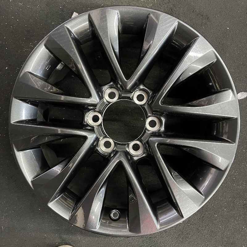 18″ LEXUS GX460 17 18×7.5 alloy 6 spoke split spoke V spoke gunmetal Original OEM Wheel Rim