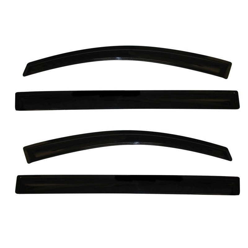 AVS 11-18 Toyota Sienna Ventvisor Outside Mount Window Deflectors 4pc – Smoke