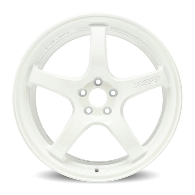 Gram Lights 57CR Wheel – 18×10.5 +12 | 5×114.3 | Ceramic Pearl White