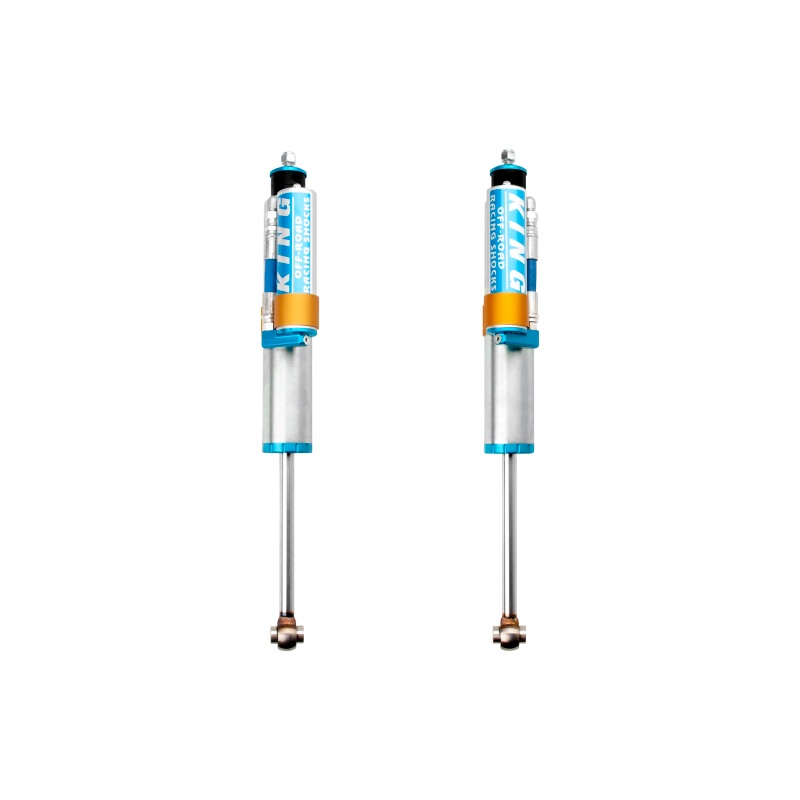 King Shocks 2005+ Ford F-250/F-350 4WD Front 2.5 Dia Remote Res Shock for 1-2.5in Lift (Pair)