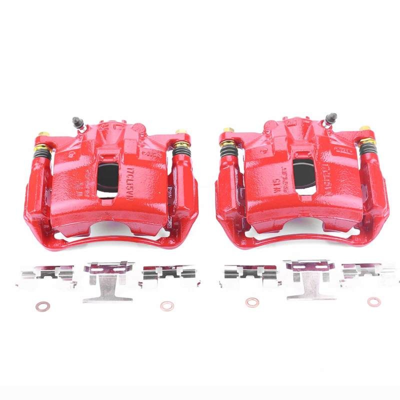 Power Stop 91-95 Acura Legend Rear Red Calipers – Pair