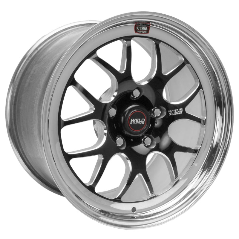 Weld S77 17×5 / 5x115mm BP / 2.2in. BS Black Wheel (High Pad) – Non-Beadlock