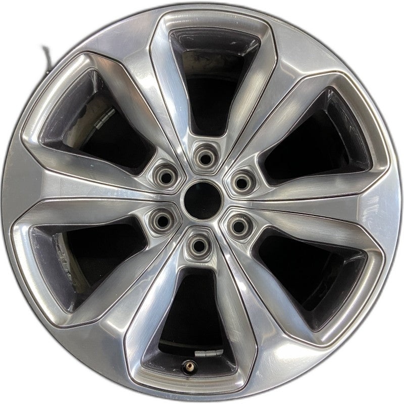 20″ DODGE 1500 PICKUP 19 6 lug 20×9 6 spoke solid spoke opt WRR partial chrome clad Original OEM Wheel Rim