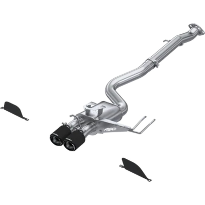 MBRP Stainless Steel 3″ Cat-Back – Dual Center Exit | 2023+ Toyota Corolla GR (S4303)