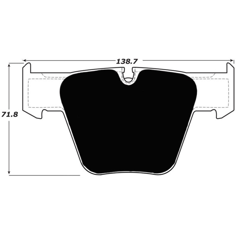 Porterfield Brake Pads for 2009 MERCEDES-BENZ CL65 AMG