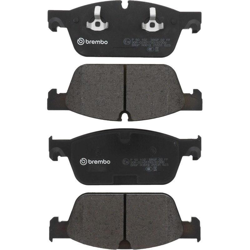 PRIME Low-Met Front Disc Brake Pad Set – P50102