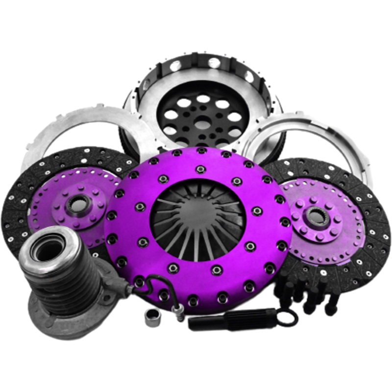 XClutch Stage 4 – Twin Disc Sprung Organic Clutch Kit | 2015-2023 Ford Mustang EcoBoost (XKFD23697-2A)