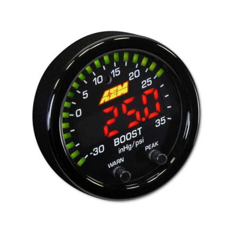 AEM X-Series 35PSI/2.5BAR Boost Gauge – Universal