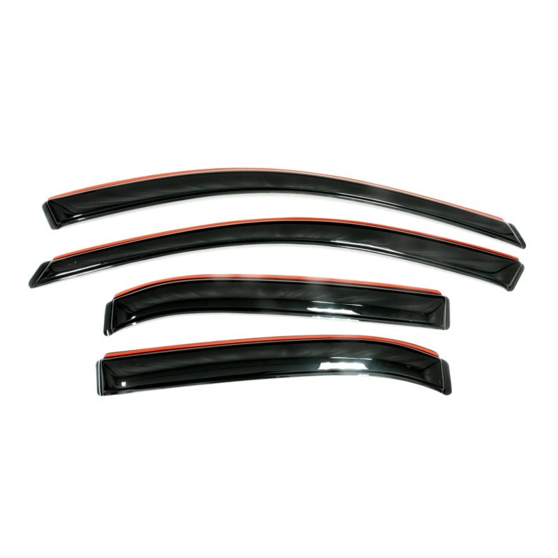 AVS 09-17 Chevy Traverse Ventvisor In-Channel Front & Rear Window Deflectors 4pc – Smoke