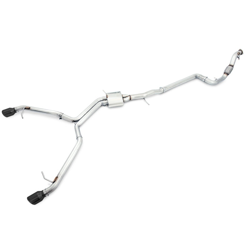 AWE Tuning Audi B9 A5 Track Edition Exhaust Dual Outlet – Diamond Black Tips (Includes DP)