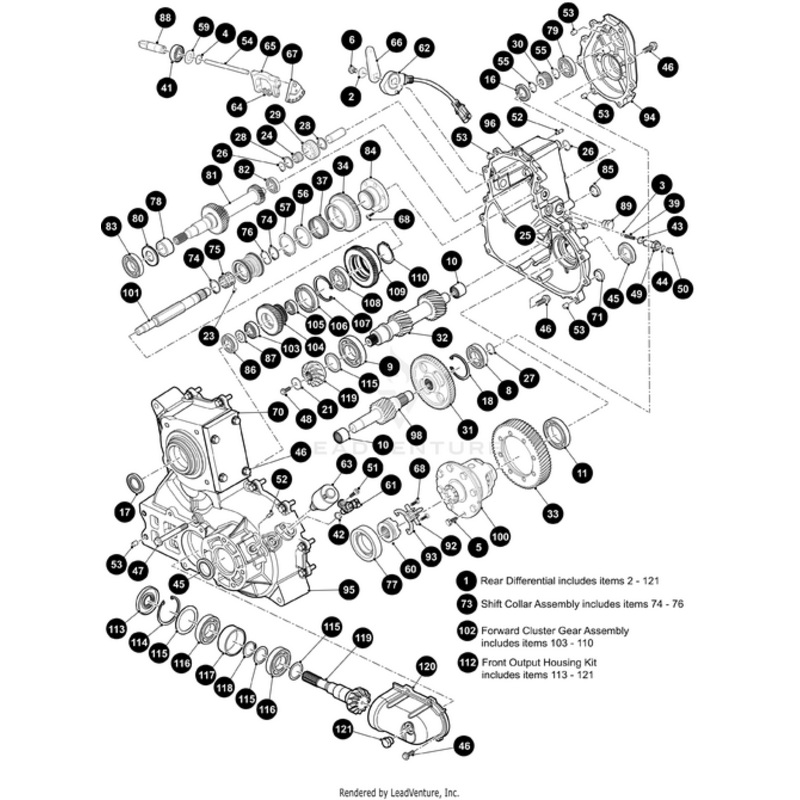 Ball Bearing Single Row 6207 by Arctic Cat