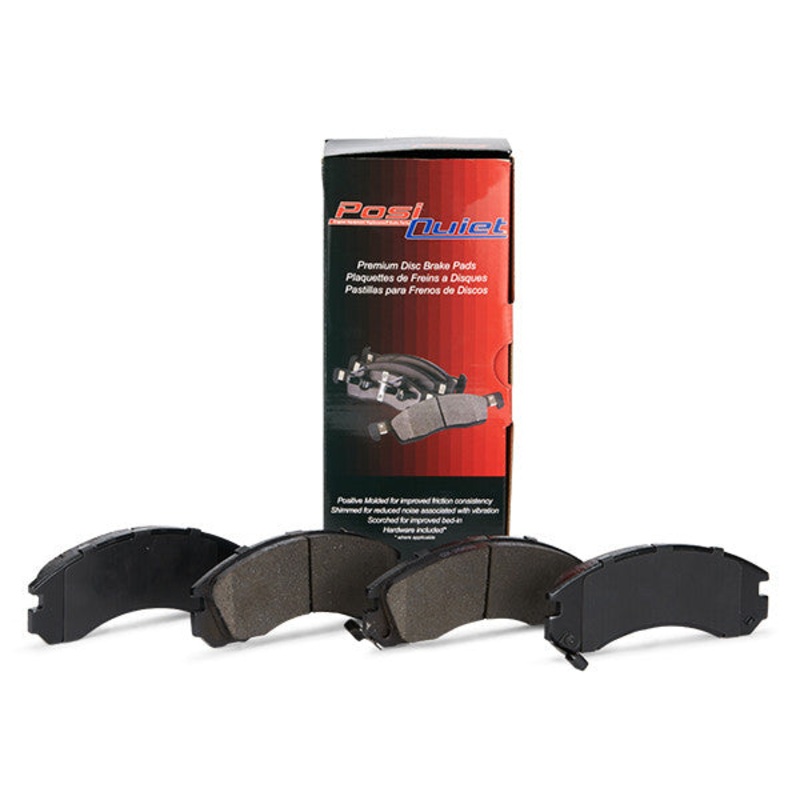 Centric Posiquiet Semi-Metallic Brake Pads – 06-07 WRX