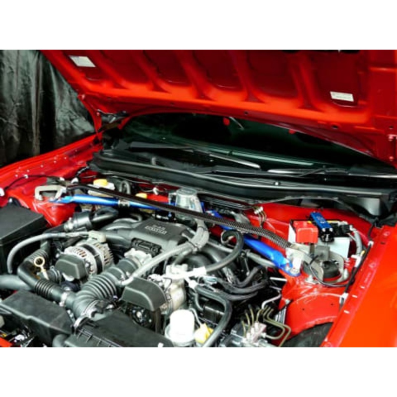 Cusco 13-22 BRZ / 13-16 FRS/ 17-21 GT86 Type ALS OS + Front Strut Tower Bar Carbon Wrapped w/ Brake Cylinder Stopper | 965 535 AMLHD