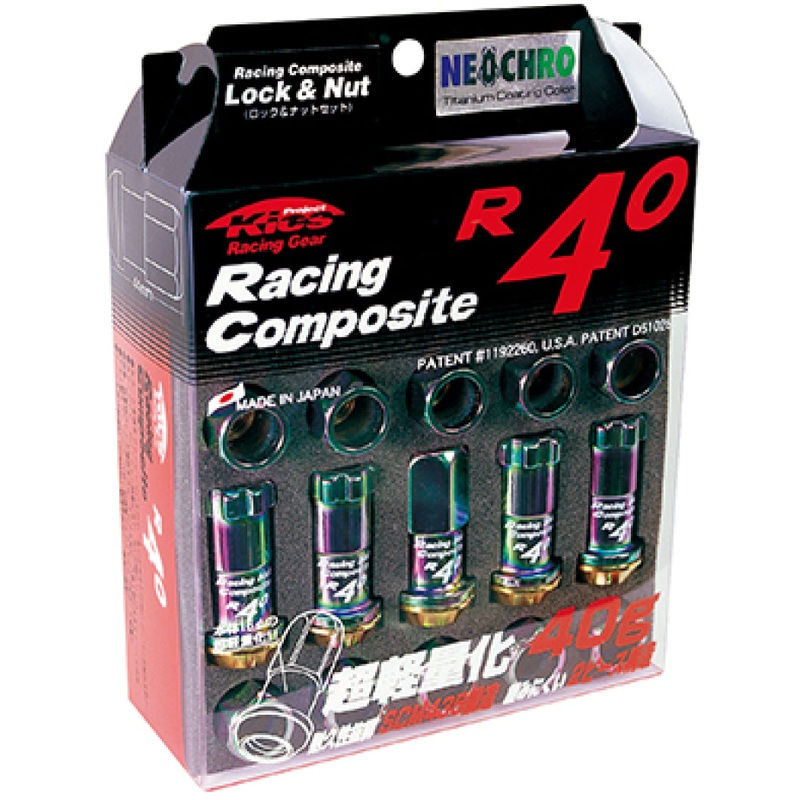 Project Kics R40 Lug Nut Set