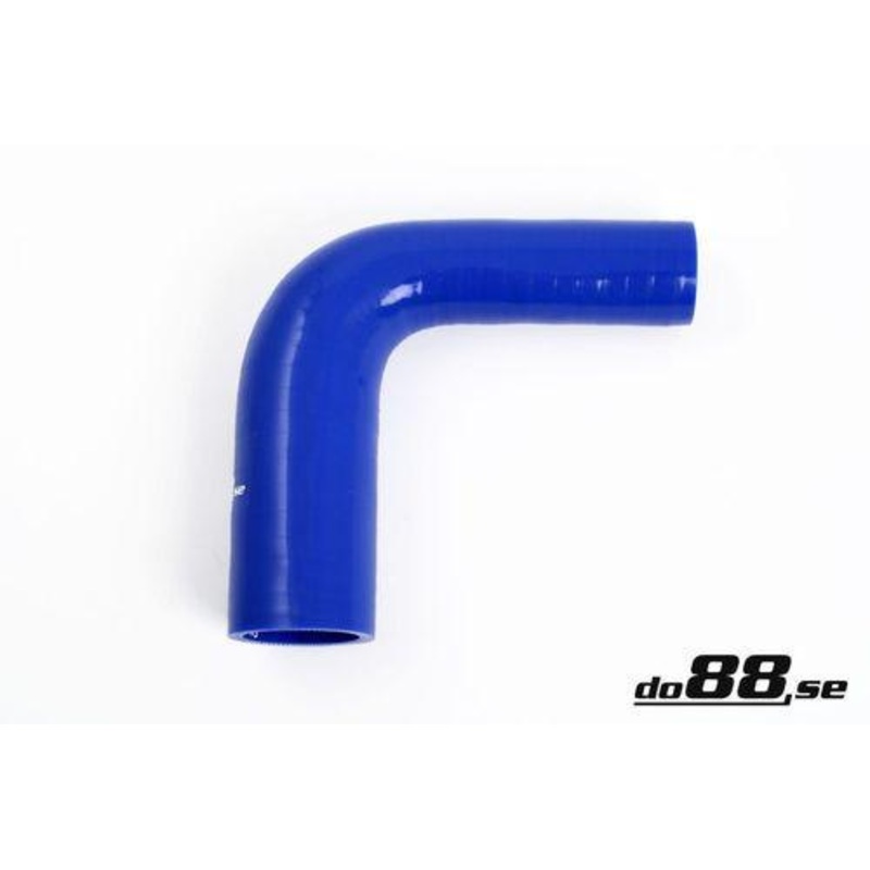 Silicone Hose Blue 90 degree 0,625 – 0,75” (16-19mm)