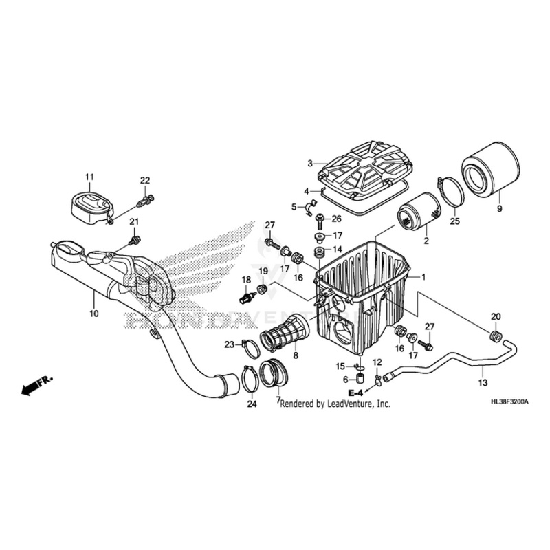 Tube, Breather by Honda