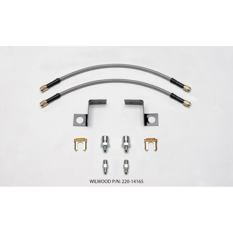 Wilwood Flexline Kit 14 inch -3 3/8-24 IF 1/8 NPT Straight