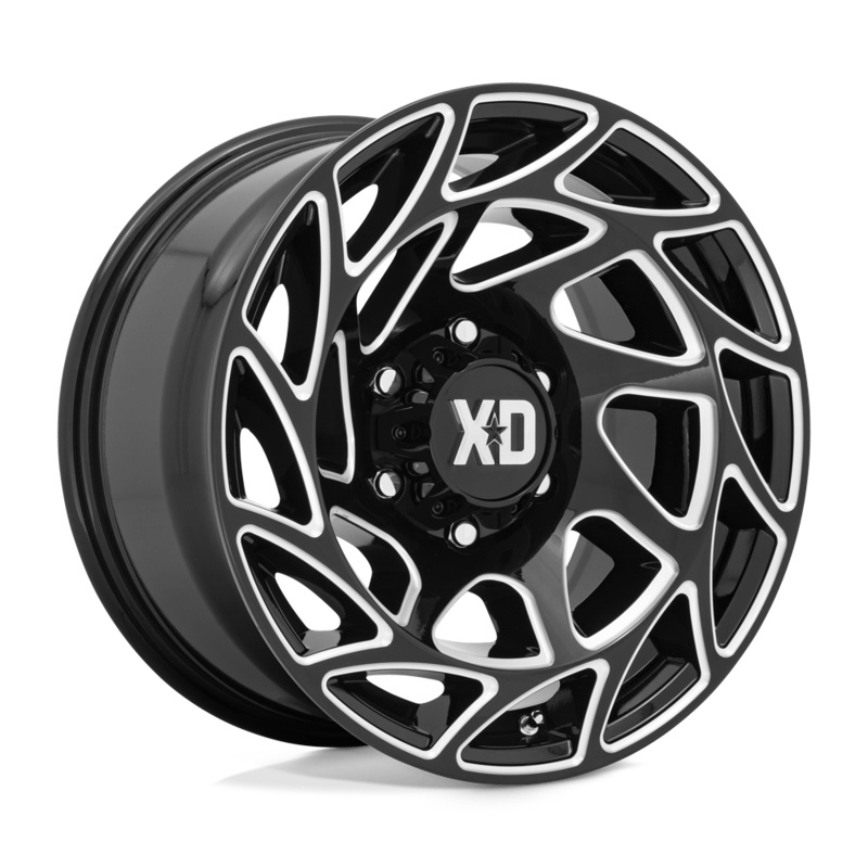 XD Wheels XD860 Onslaught 22″ 8×170 Gloss Black Milled