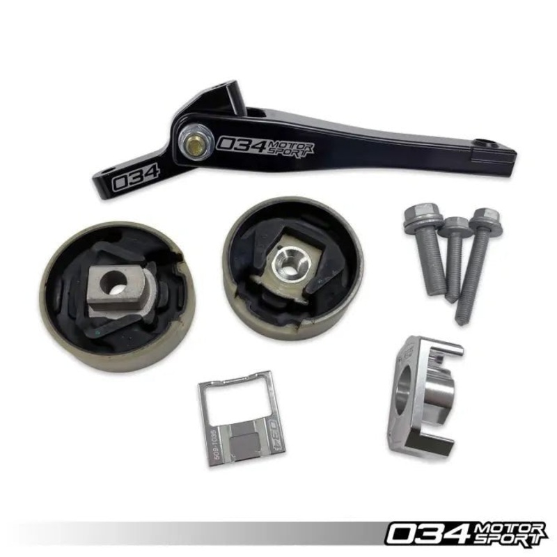 034Motorsport Billet Spherical Dogbone Mount Performance Pack w/ Dogbone Pucks (MT/DSG6) – VW/Audi MQB/e 1.8T/2.0T