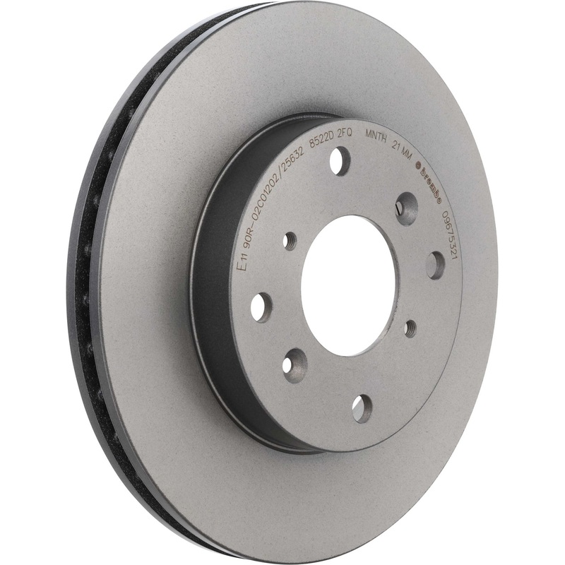 PRIME UV Coated Front Disc Brake Rotor – 09.6753.21
