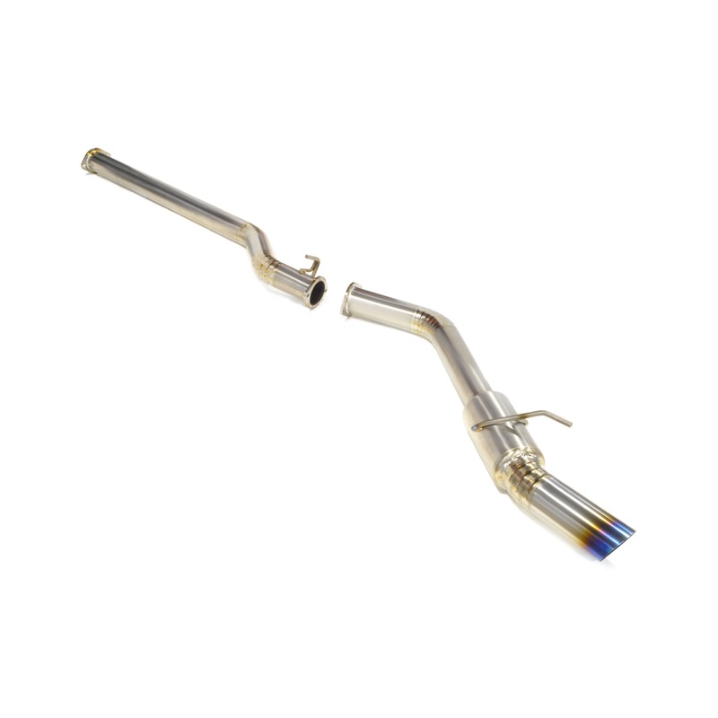 STM 22-25 WRX Titanium Single Exit Cat-Back Exhaust | STM-VBWRX-EXSE-TI