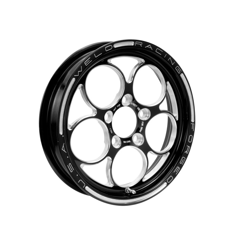 Weld Magnum 1-Piece 15×3.5 / 5×4.75 BP / 2.25in. BS Black Wheel – Non-Beadlock