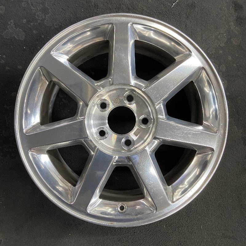 17″ STS 05 17×8 rear 7 spoke polished opt Q13 Original OEM Wheel Rim