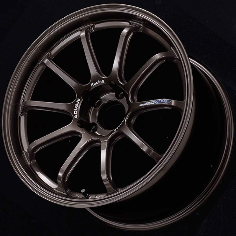 Advan RS-DF Progressive 18×10.5 +15 5-114.3 Dark Bronze Metallic Wheel