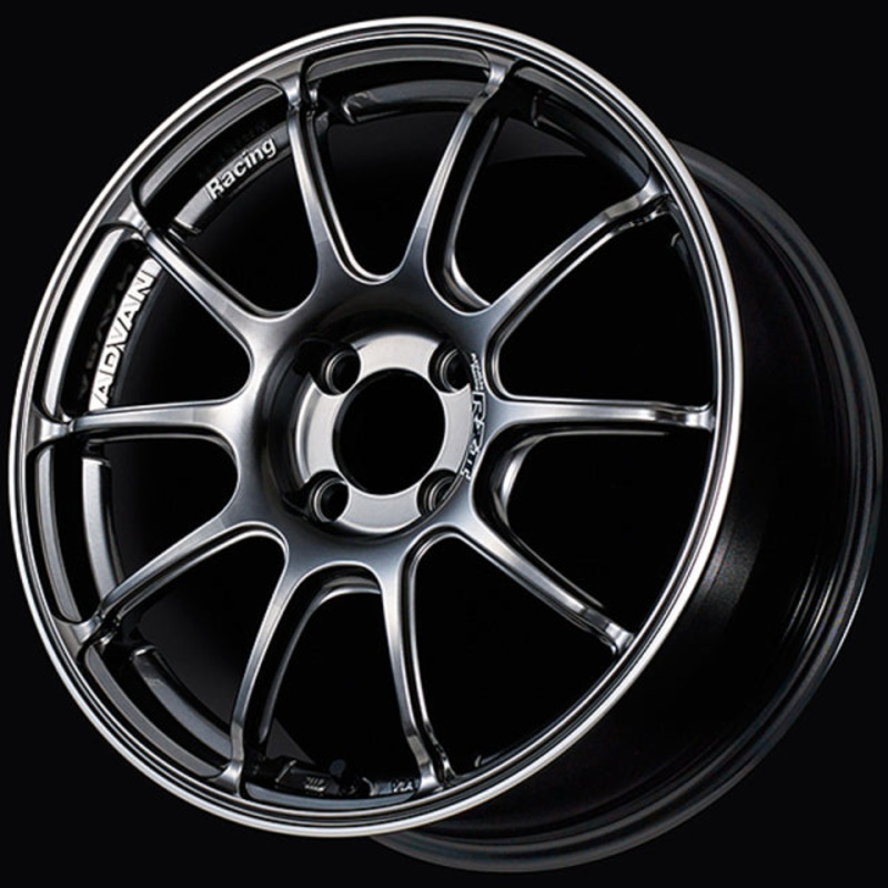 Advan RZII Wheel – 16×7.0 +30 | 4×100 | Racing Hyper Black & Ring