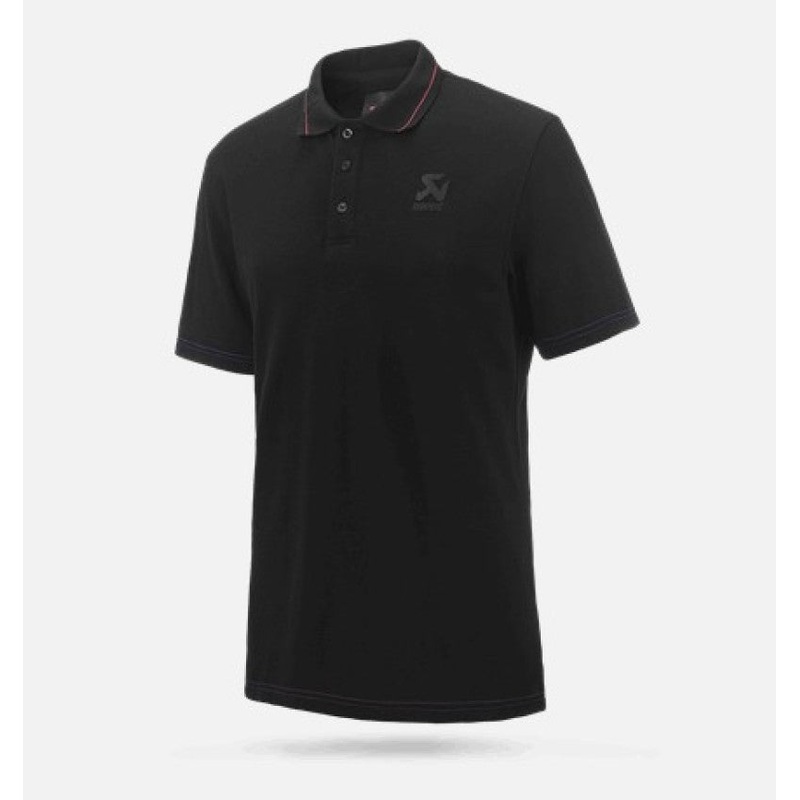 Akrapovic Mens Corpo Polo Black L