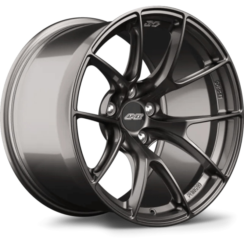 Apex 19″ VS-5RS Forged 5×130 Wheel (Anthracite) – Porsche 911 (991.1/991.2) 718/Boxster/Cayman (987/982)